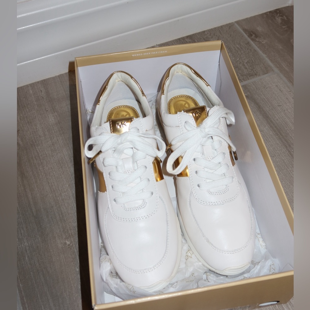 Michel Kors Sneakers Gold